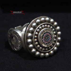 Outstanding Large Berber Ring – Old Venetian Murrina - Morocco