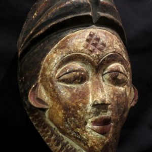 Old Puno Mask - Okuyi - Mukudji Society - Gabon