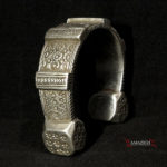 Old Massive Silver Berber Bracelet – AIT JELIDASSEN – North Morocco