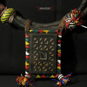 Large Sahrawi Talismanic Necklace – Kitab - Western Sahara - Rare Item