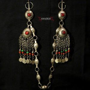 Old Pair Berber Fibulae - TIZERZAI - Souss Region, South Morocco
