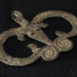 Lobi Bronze Amulet – Chameleons – Burkina Faso