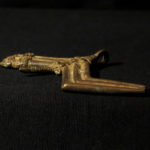 Gan Bronze Amulet  – Snakes – Burkina Faso