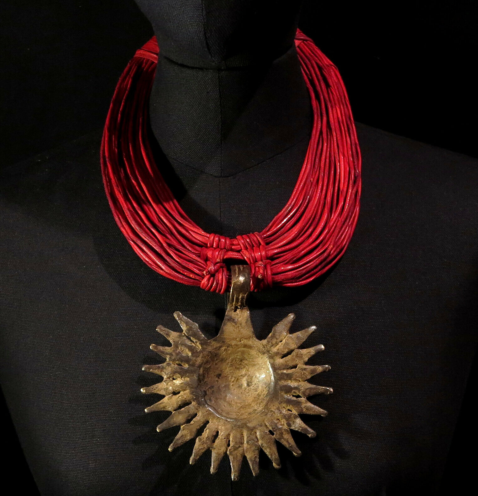 Fine Gan Necklace - TORFAN - Burkina Faso - Amazigh Ethnic Jewelry
