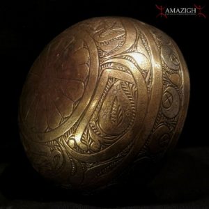 Old Fine Islamic Chiselled Hammam Bowl - Yemen