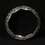 Old Fine Berber Bracelet – Chiselled Silver – North Morocco