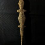 Old Lobi Wooden Ritual Crocodile – Burkina Faso