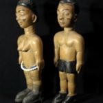 Old Pair Twin Figures – Ewe / Venavi – Togo