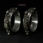 Old Pair Moorish/Berber Hinged Bracelet – MIZAM – Mauritania/South Morocco