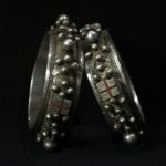 Old Pair Moorish/Berber Hinged Bracelet – MIZAM – Mauritania/South Morocco
