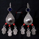 Old Berber Earrings – Hands of Fatima – Essaouira, Morocco