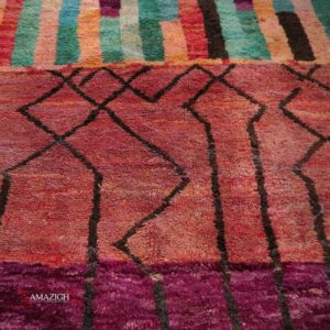 Vintage Berber Rug - Boujaad- Morocco