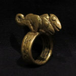 Old Fine Gurunsi Ring – Chameleons – Burkina Faso
