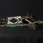 Old Tuareg Leather Bag – Mirrors – Niger
