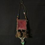 Old Tuareg Leather Bag – Mirrors – Niger