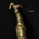 Fine Baule Bronze Horn – Cote d’Ivorie