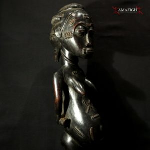 Old Fine Baule Maternity Figure - Côte d'Ivoire / Ivory Coast