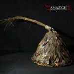 Authentic Tribally Used Lega Ceremonial Hat – Bwami Society – D.R.Congo
