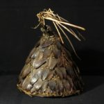 Authentic Tribally Used Lega Ceremonial Hat – Bwami Society – D.R.Congo