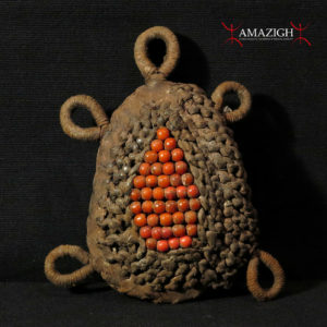 Old Kirdi Leather Doll – Cameroon