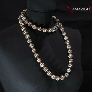 Fine Senufo Necklace - Terracotta Beads - Kapele Village, Korhogo, Côte d'Ivoire