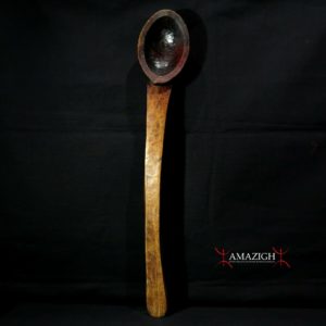 Old Fine Large Wooden Ladle - Oromo Region - Ethiopia