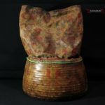 Old Fine Tuareg Leather Basket – Niger
