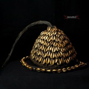 Authentic Tribally Used Lega Ceremonial Hat - Bwami Society - D.R.Congo