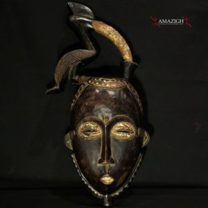 Old Fine Baule Mask - Côte d'Ivoire / Ivory Coast