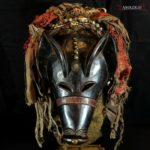Outstanding Old Chokwe Mask – NGULU – Angola
