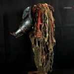 Outstanding Old Chokwe Mask – NGULU – Angola