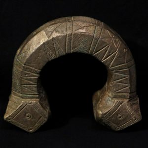 Old Massive Djerma Bracelet – African Currency – Niger