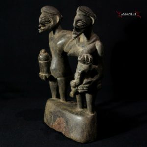 Old Senufo Family Figure - Korhogo, Côte d'Ivoire / Ivory Coast