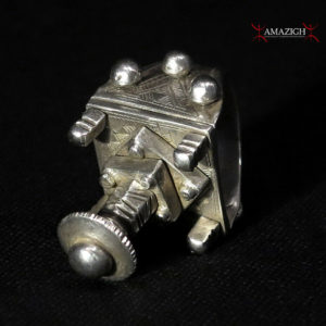 Outstanding Tuareg Talismanic Ring – Mosque – Mali