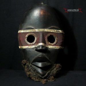 Authentic Tribal Used Dan Dean Gle Mask - Touba, Côte d’Ivoire / Ivory Coast