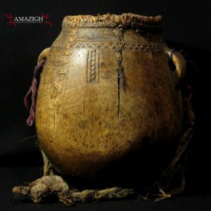 Old Tribally Used - Turkana Food Container - Kenya