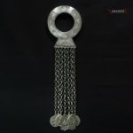 Old Huge Silver Belt Loop – Holga – 7 Amulets – Tunisia