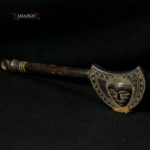 Old Baule Drum Beater – Carved Wood – Cote d’Ivorie