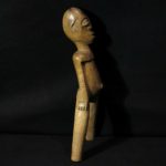 Old Fine Lobi Slingshot Catapult – Carved Wood – Burkina Faso