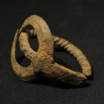 Old Small Senufo Bracelet – Horned Viper – Korhogo, Cote d’Ivore / Ivory Coast