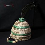 Authentic Tribally Used Lega Ceremonial Hat – Bwami Society – D.R.Congo