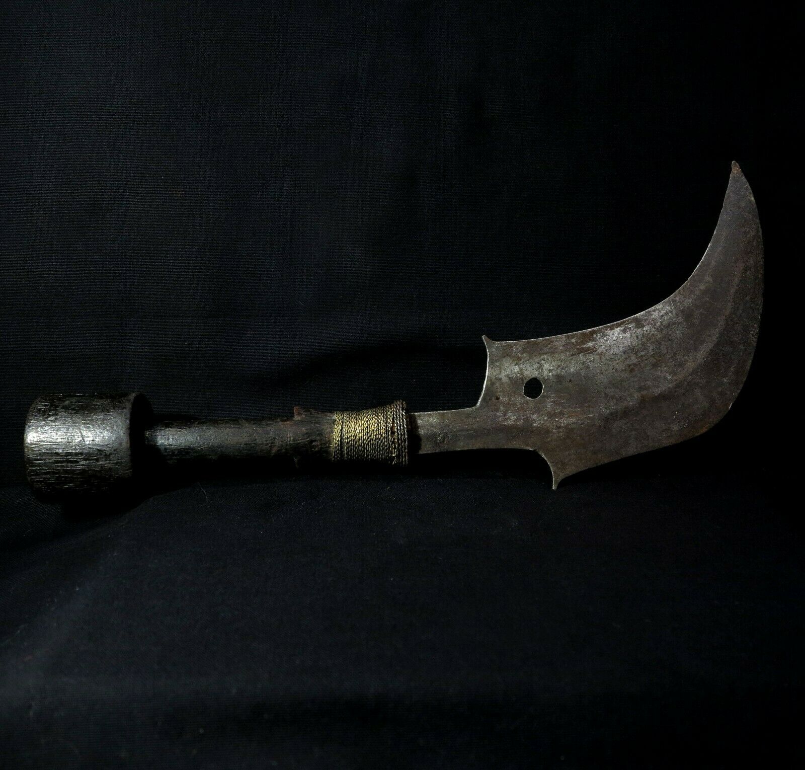 Old Mangbetu Currency Knife – Trombash – DR Congo - Amazigh Ethnic Jewelry