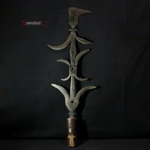 Old Large Elaborate Knife – Mangbetu – DR Congo - Rare Item