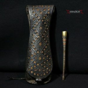 Old Authentic Tuareg Bag and Smoking Pipe – Mauritania
