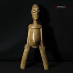 Old Fine Lobi Slingshot Catapult – Carved Wood – Burkina Faso