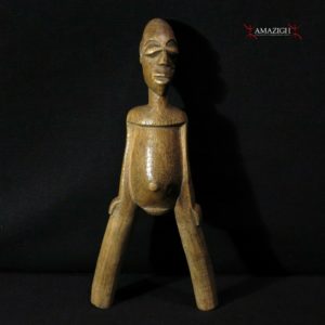 Old Fine Lobi Slingshot Catapult - Carved Wood - Burkina Faso