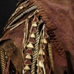 Outstanding Old Large Ritual Leather Apron – Ouidah, Benin – Rare Item