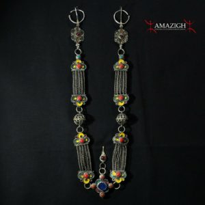 Old Pair Berber Fibulae - TIZERZAI - Souss Region, South Morocco