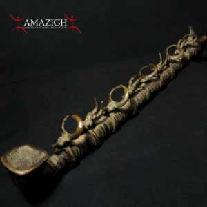 Old Long Handle Wooden Smoking Pipe – Bobo Tribe - Burkina Faso