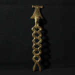 Gan Bronze Amulet – Snake – Burkina Faso
